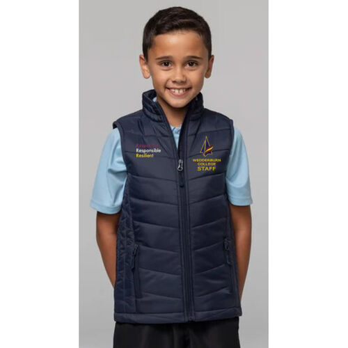 STAFF KIDS SNOWY PADDED VEST Thumbnail