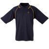 Champion SS Polo - ADULT NAVY/GOLD Thumbnail