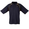 Champion SS Polo - ADULT NAVY/GOLD Thumbnail